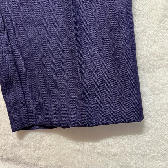 ALFRED DUNNER Tivoli Gardens Pull-On Slacks 88501 Purple Size 18 NWT - Picture 6 of 7